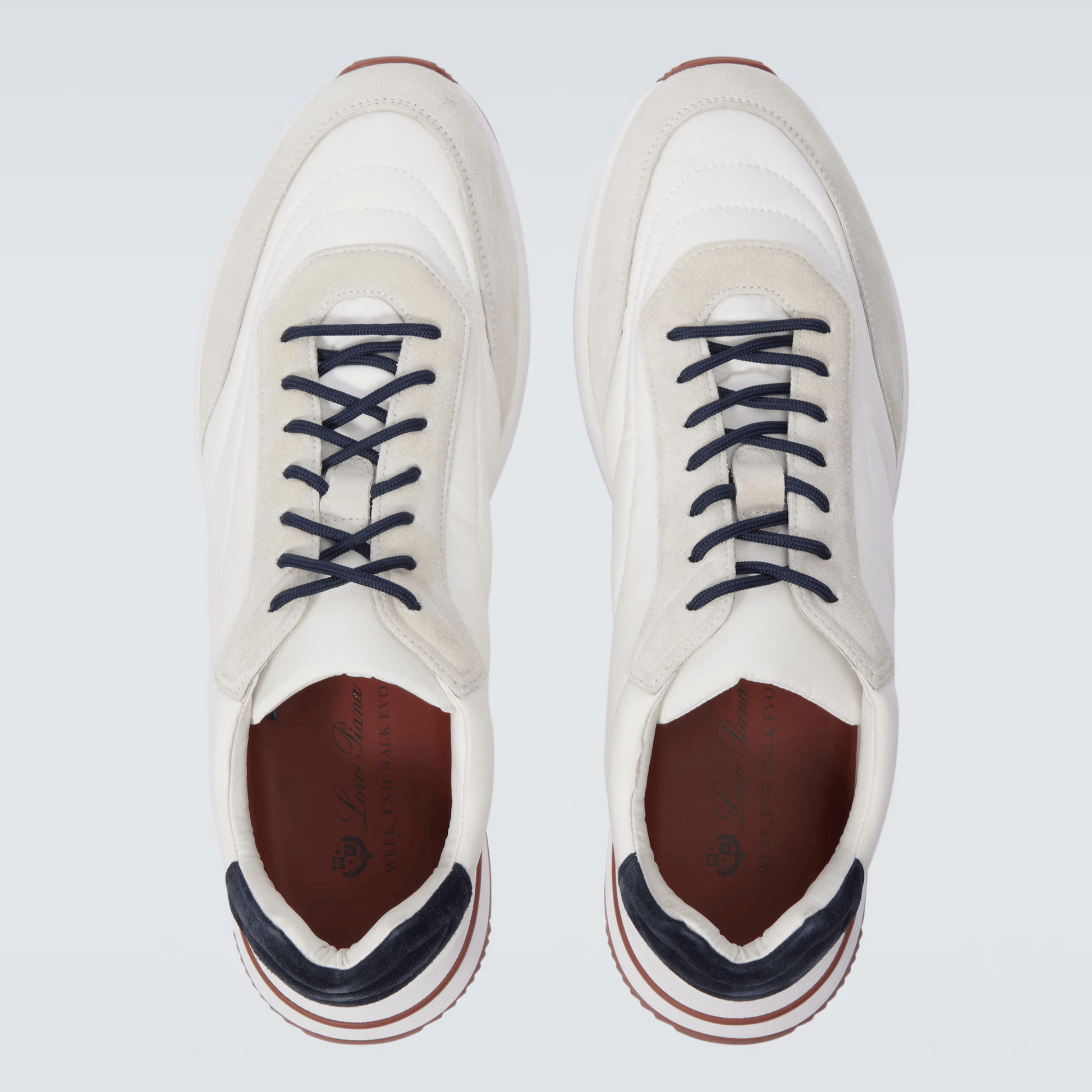 Loro Piana Week End Walk Microfibre Storm System® Sneakers - White (1000)