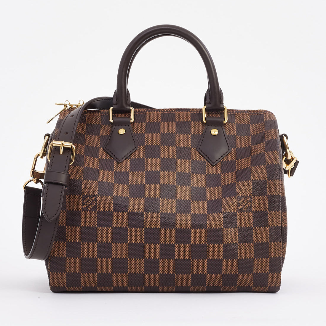Louis Vuitton Speedy Bandoulière 25 Handbag - Damier Ebene Brown