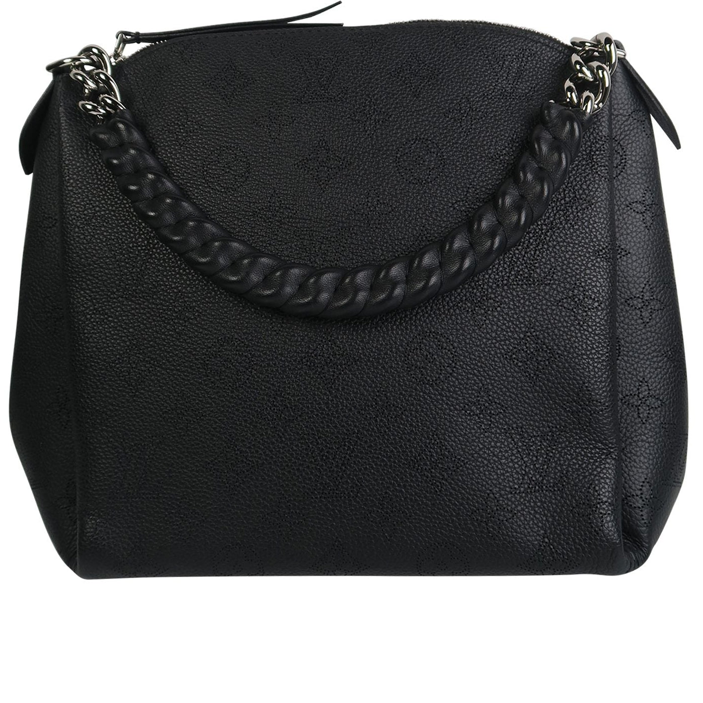 Louis Vuitton Mahina Babylone Chain BB Shoulder Bag - Black
