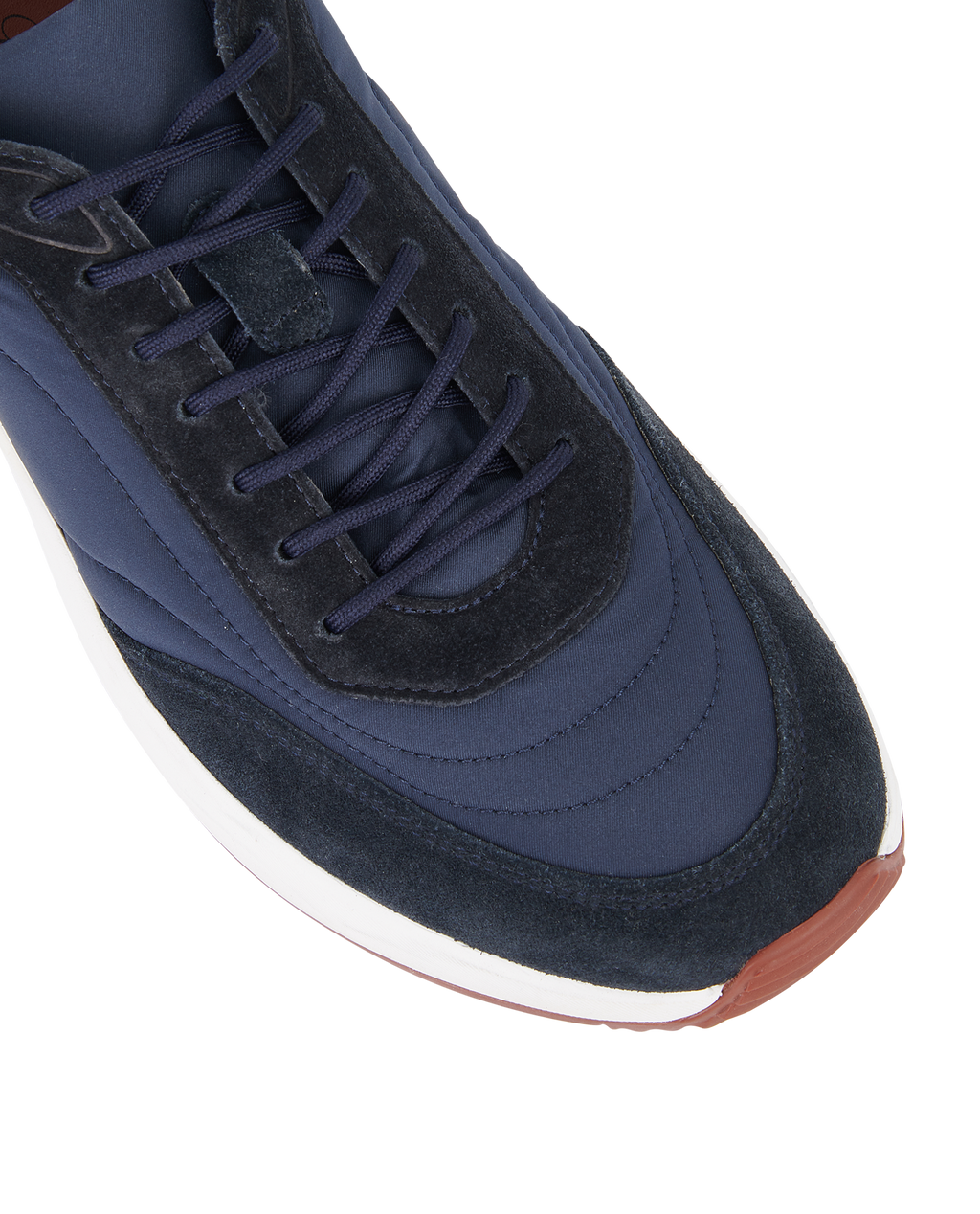 Loro Piana Weekend Evo Suede Sneakers - Navy Blue (082)