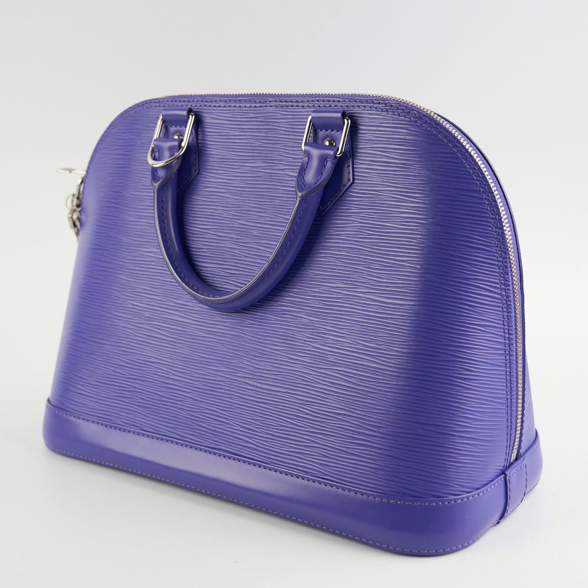 Louis Vuitton Epi Leather Alma PM Handbag - Purple Figue