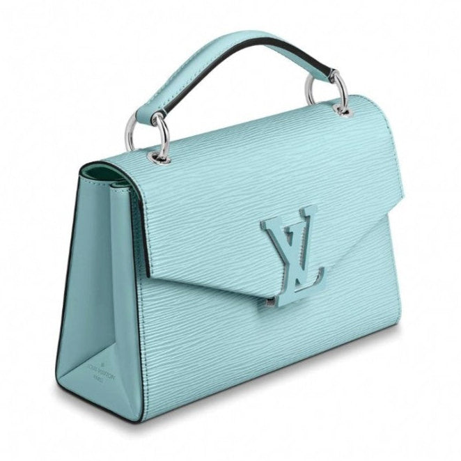 Louis Vuitton Epi Grenelle PM Grenelle Handbag - Ice Blue
