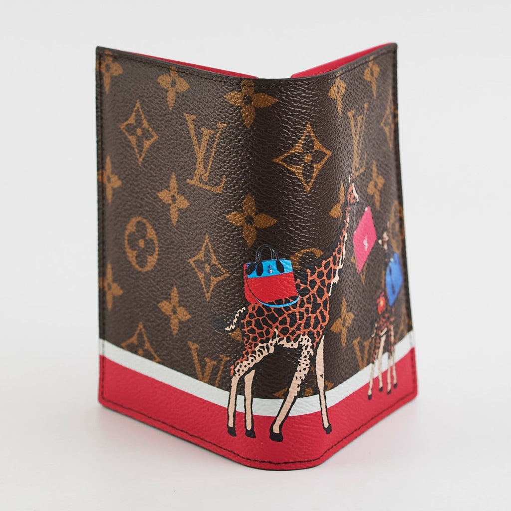 Louis Vuitton Christmas Animation Clemence Card Holder - Brown