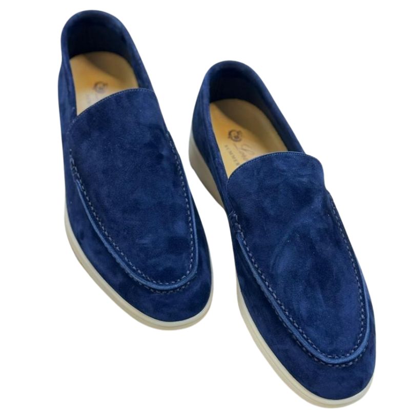 Loro Piana Easy-Wear The Charm of Suede® Loafer – Blue (244)