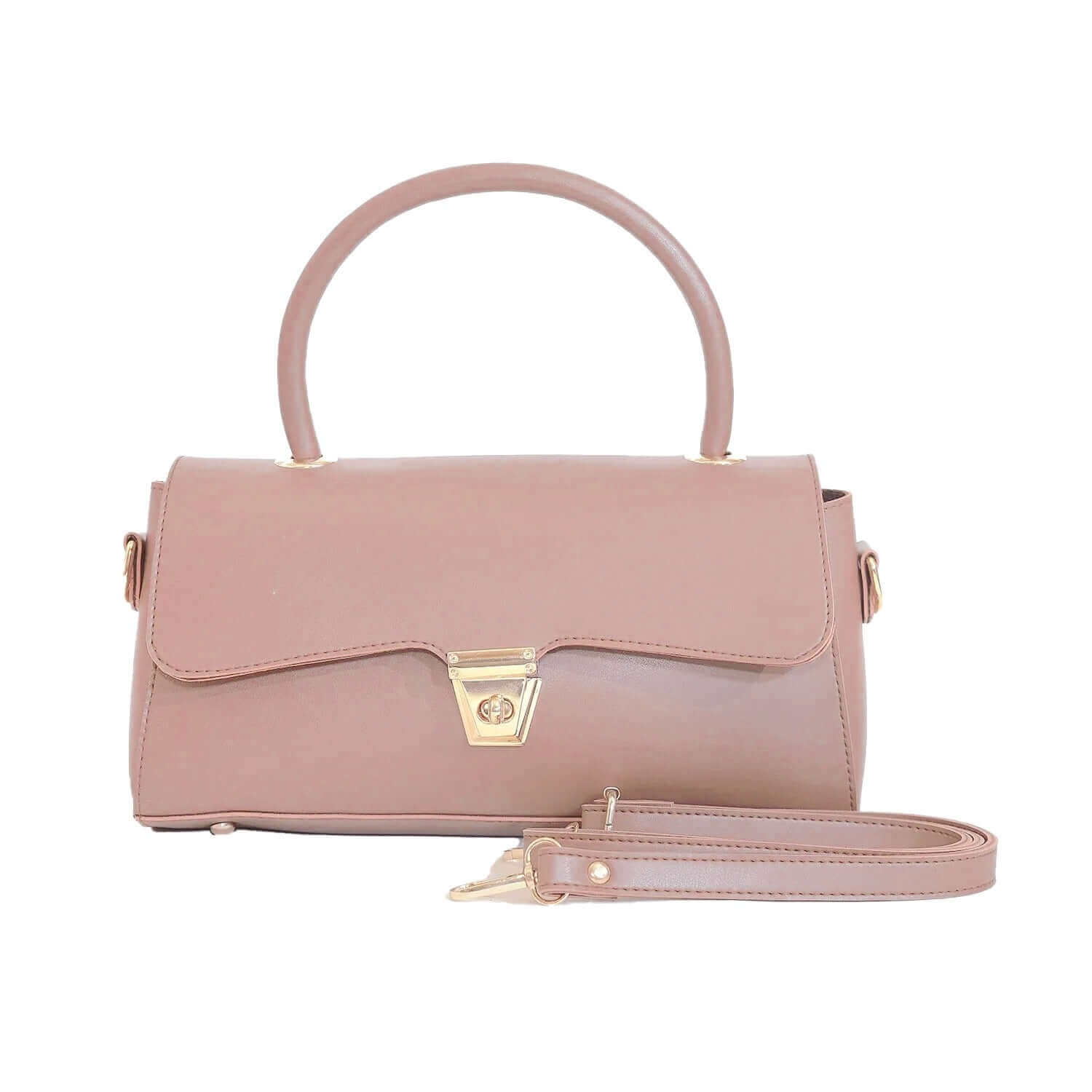 FLORIDA – Feminine Soft-Touch Bag in Pink