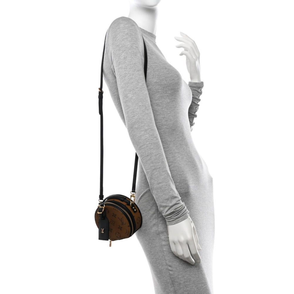 Louis Vuitton Mini Boite Chapeau Shoulder Bag - Brown