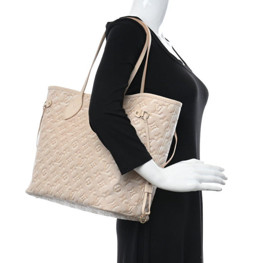 Louis Vuitton Summer Stardust Neverfull MM Tote Bag - Beige Clair