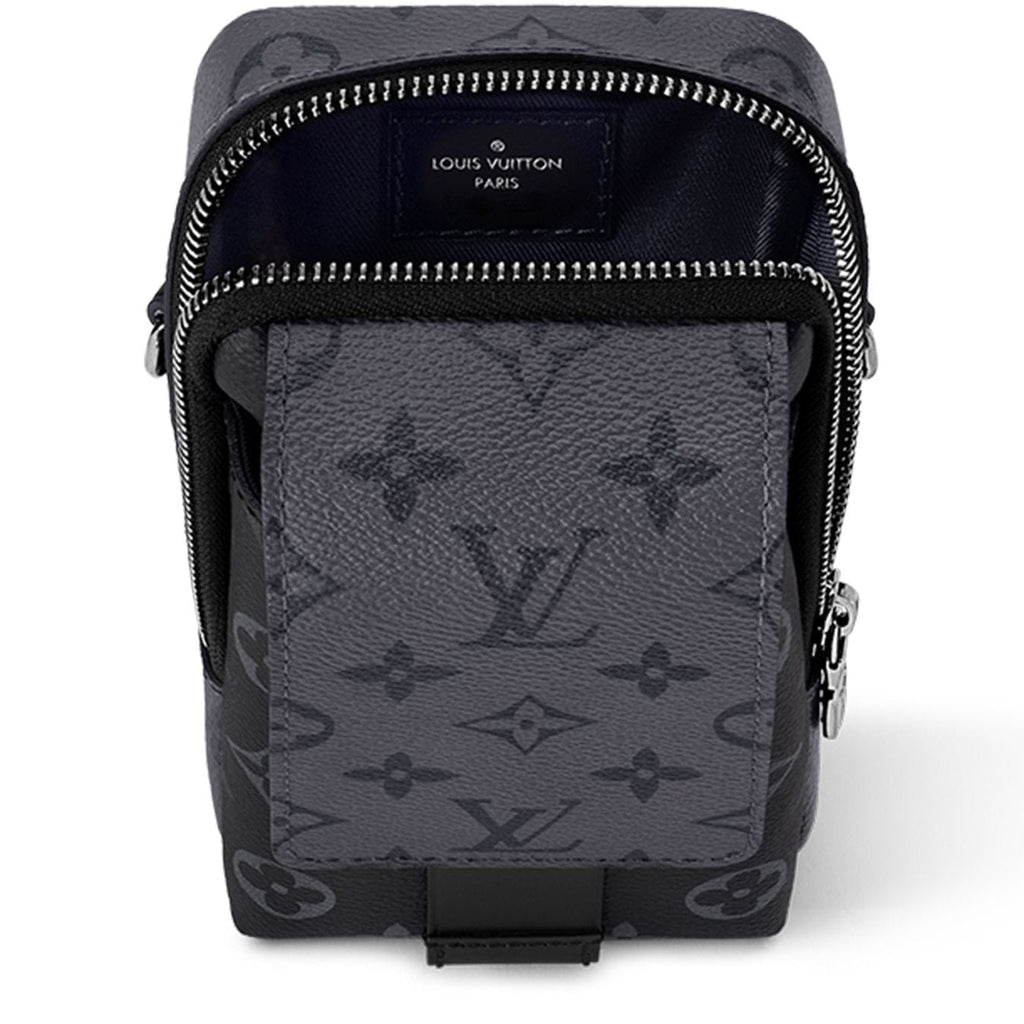 Louis Vuitton Double Phone Pouch Eclipse NM - Black and Grey