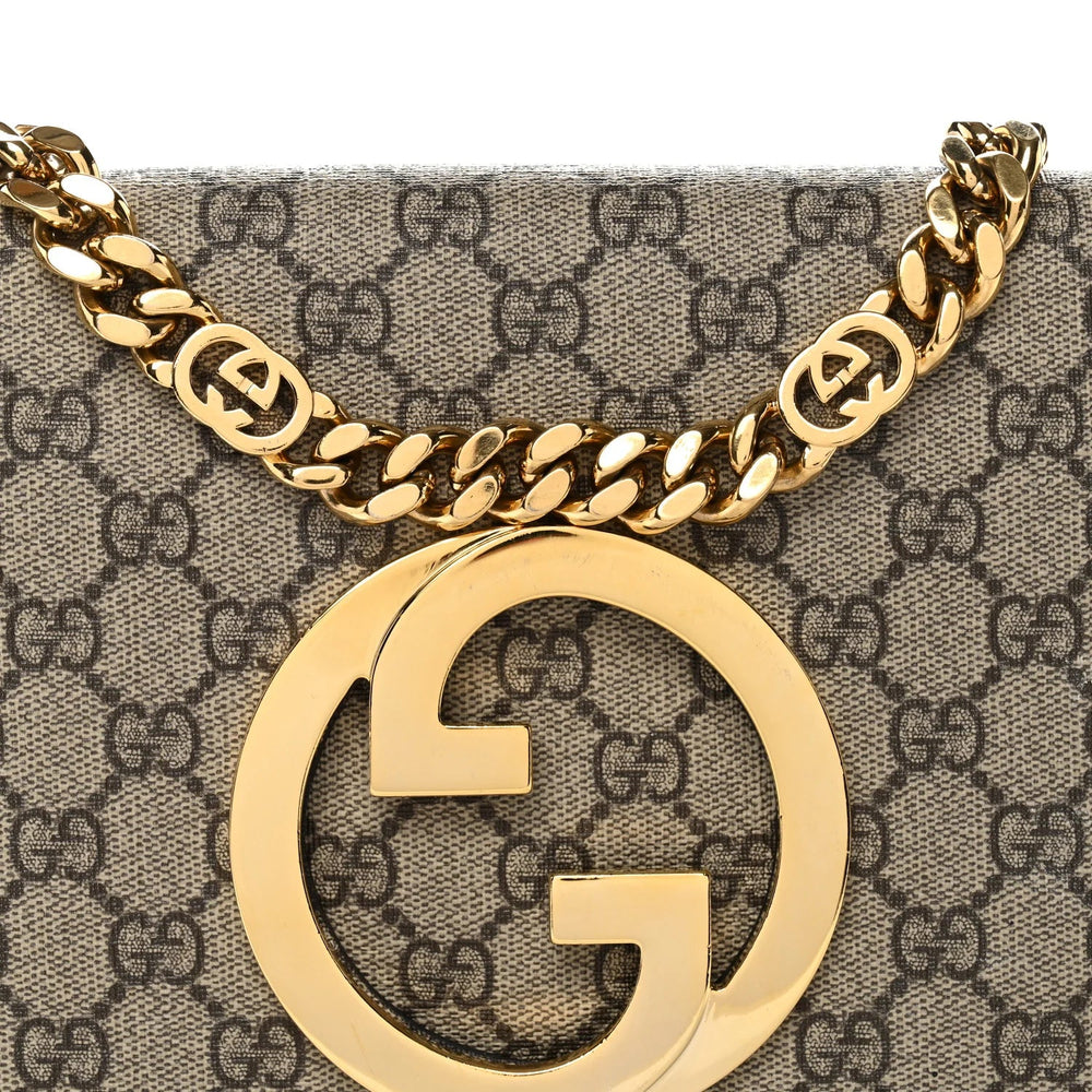 Gucci Blondie Shoulder Bag – Beige