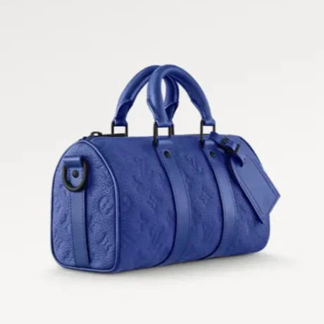 Louis Vuitton Keepall Bandoulière 25 Duffle Bag - Racing Blue