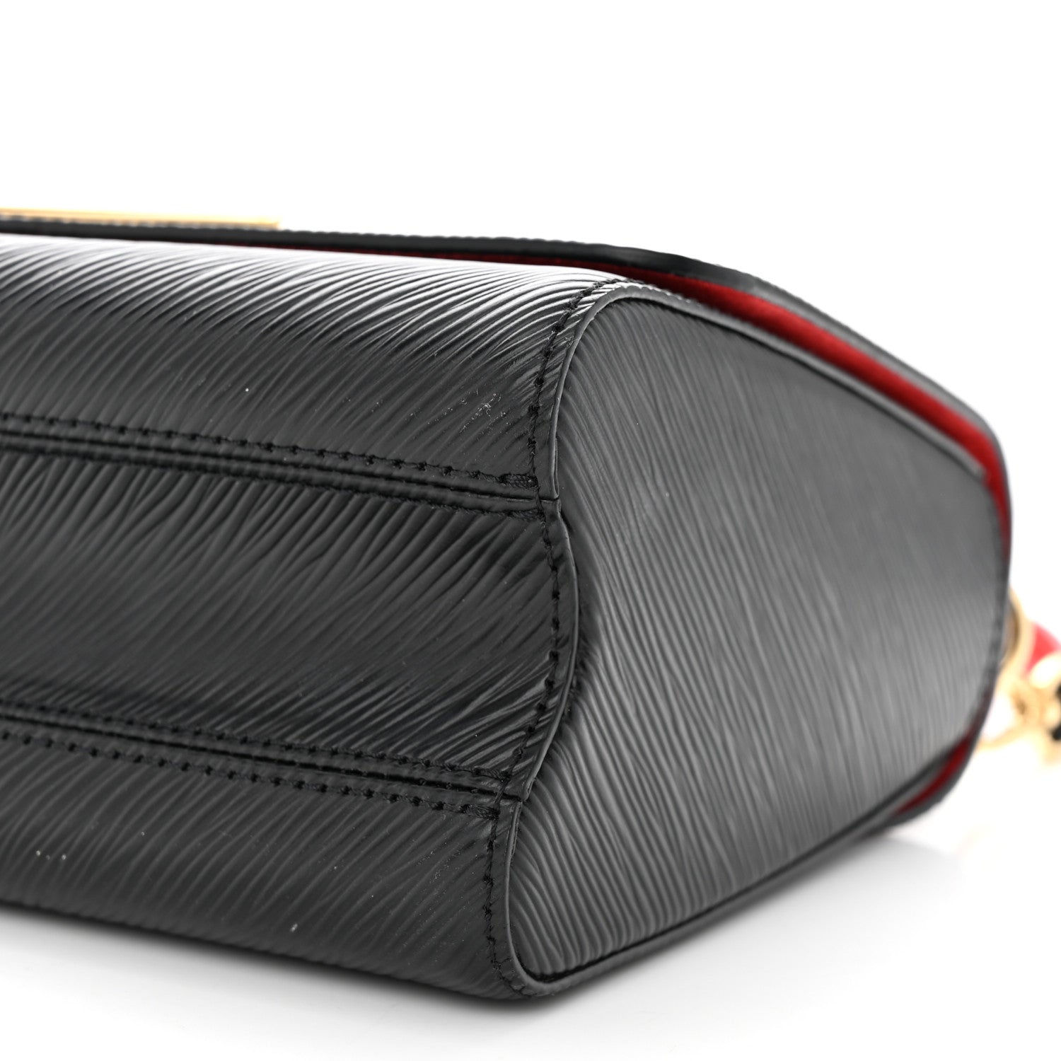 Louis Vuitton Epi Monogram Twist MM Shoulder Bag - Black