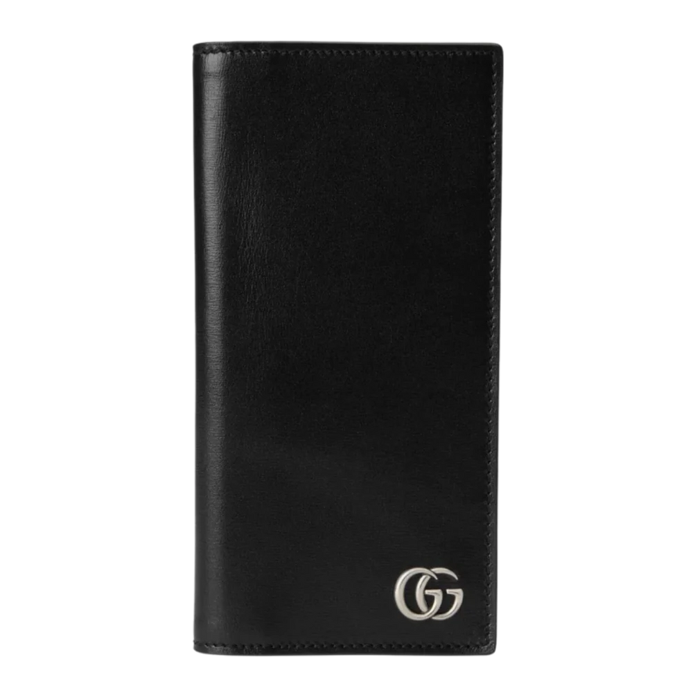 Gucci GG Marmont Vertical Leather Wallet – Black