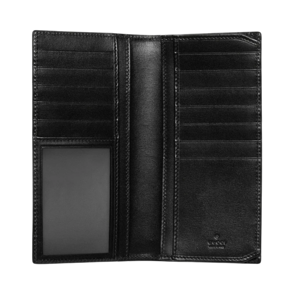 Gucci GG Marmont Vertical Leather Wallet – Black