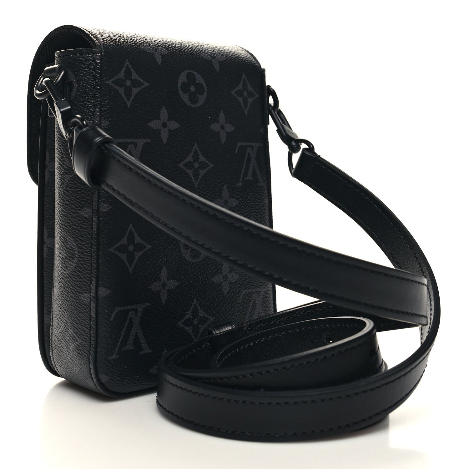 Louis Vuitton S-Lock Vertical Wearable Wallet - Black