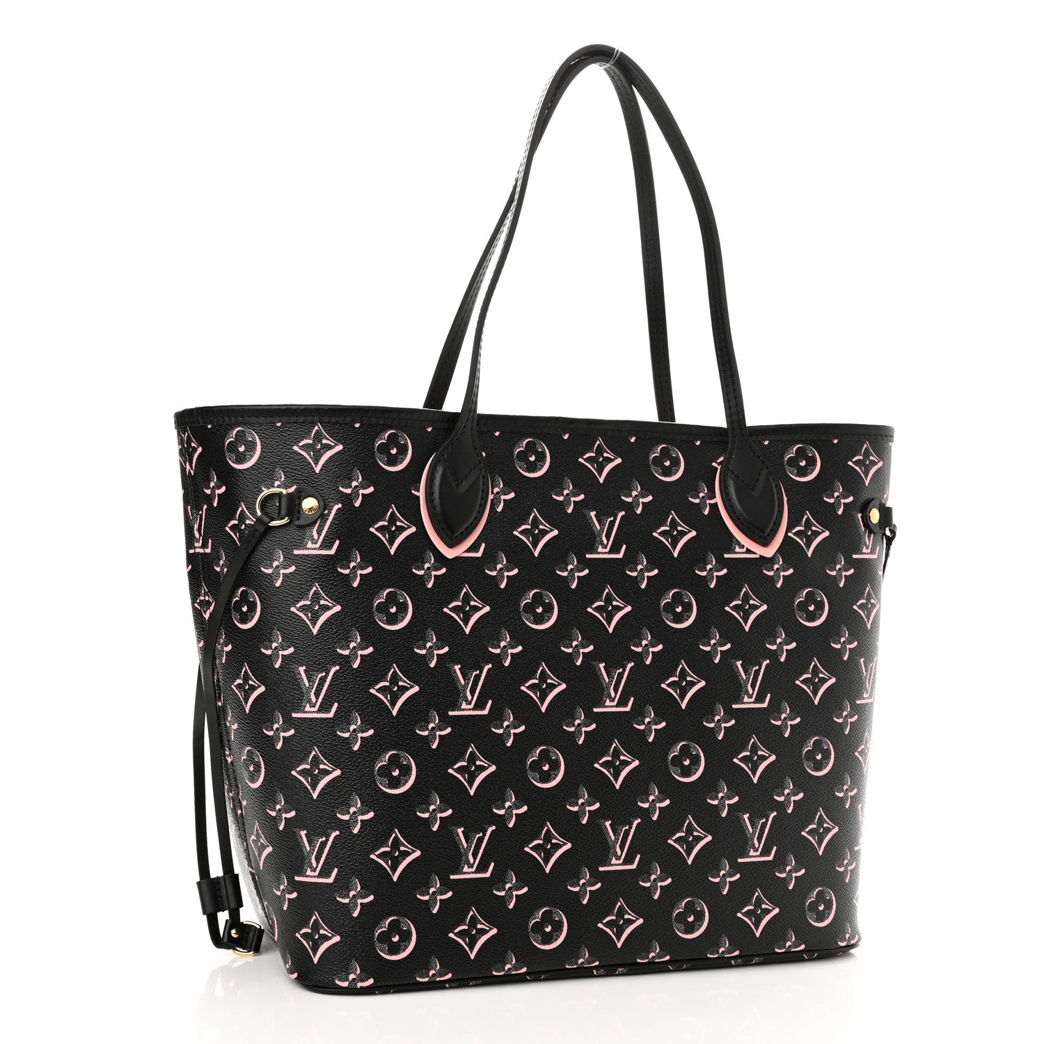 Louis Vuitton Monogram Fall For You Neverfull MM - Black