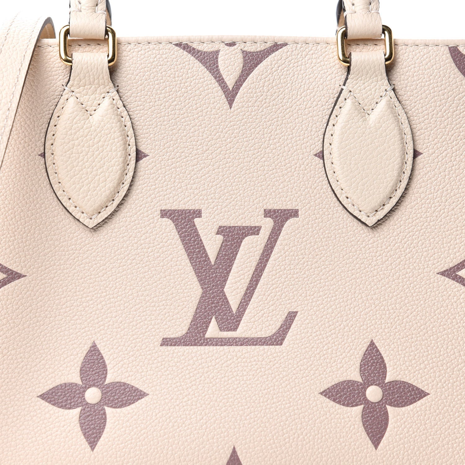 Louis Vuitton OnTheGo PM Handbag - Creme Bois De Rose