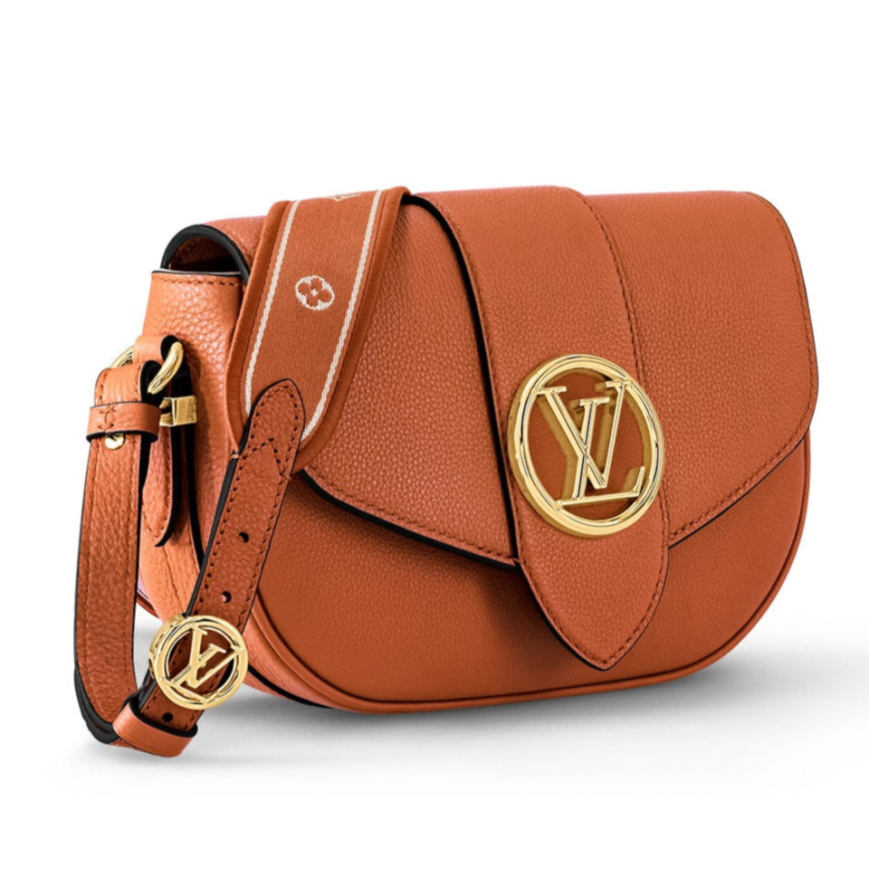 Louis Vuitton LV Pont 9 Soft MM Shoulder Bag - Mocaccino
