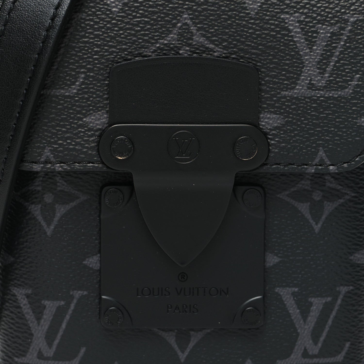 Louis Vuitton S-Lock Vertical Wearable Wallet - Black