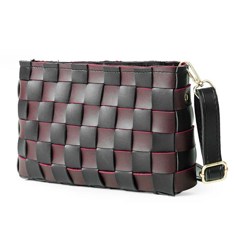 Cot Bag (Black & Maroon)