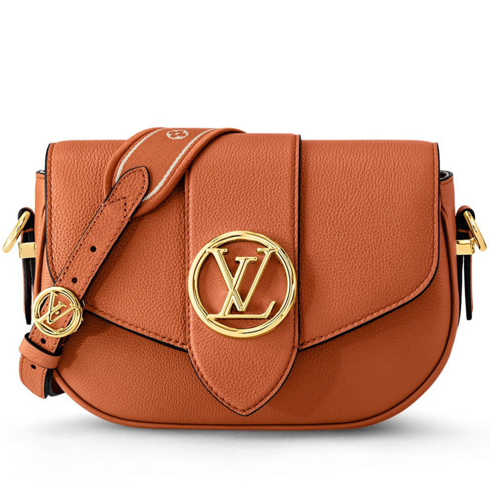 Louis Vuitton LV Pont 9 Soft MM Shoulder Bag - Mocaccino