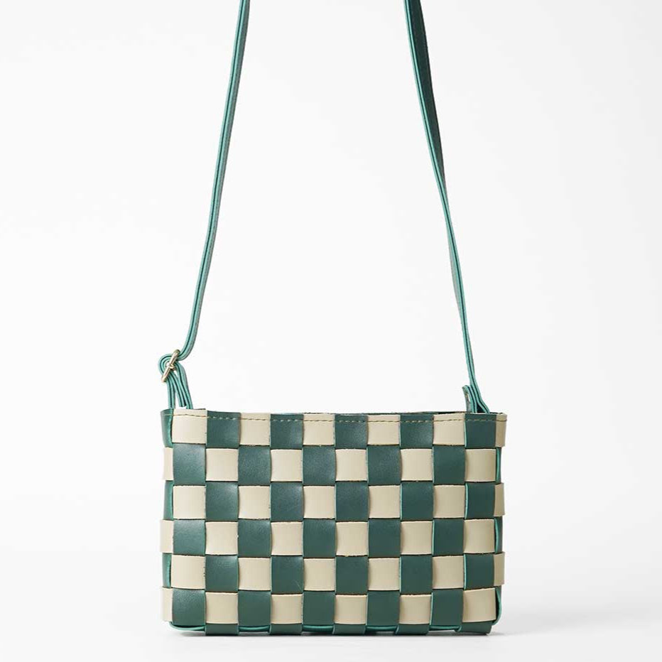 Cot Bag (Green & Beige)