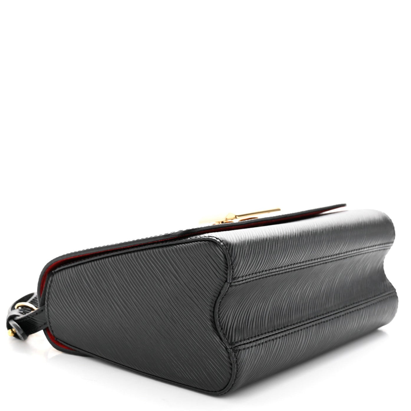 Louis Vuitton Epi Monogram Twist MM Shoulder Bag - Black