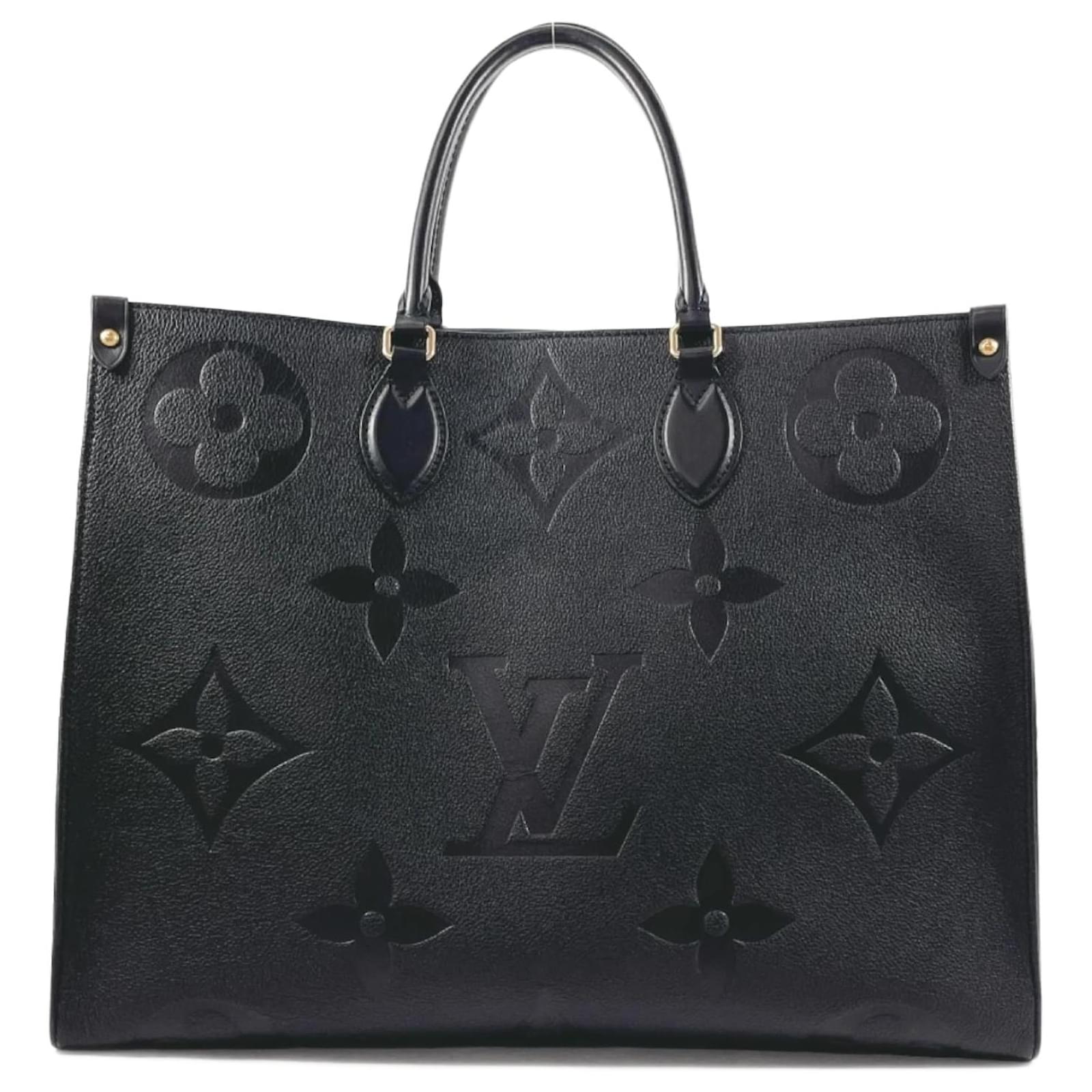Louis Vuitton OnTheGo Handbag - Noir Black