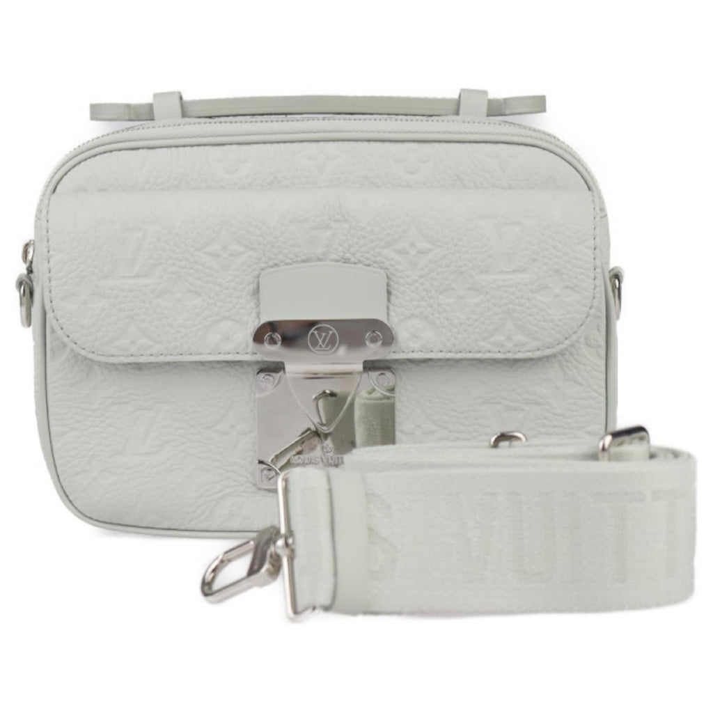 Louis Vuitton S Lock Messenger Shoulder Bag - Mineral Gray