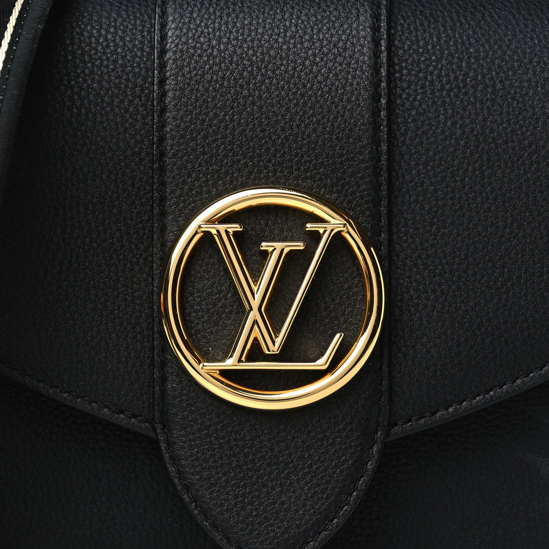 Louis Vuitton LV Pont 9 Soft MM Shoulder Bag - Black