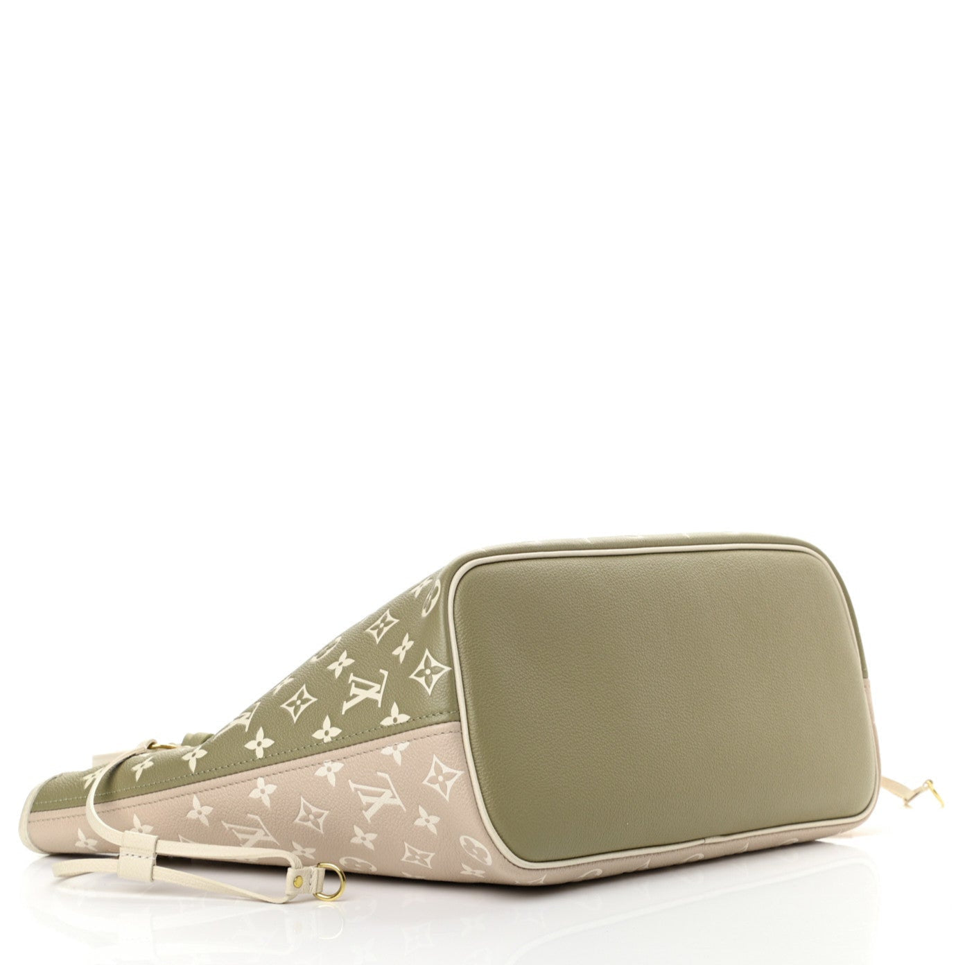 Louis Vuitton Spring In The City Neverfull MM - Khaki Beige and Cream
