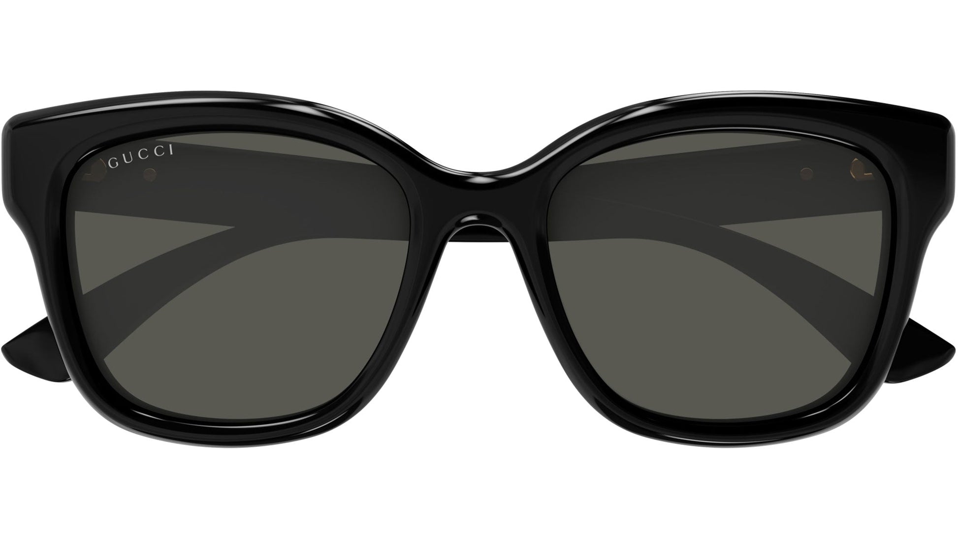Gucci GG0034S Rectangular Frame Black Sunglasses