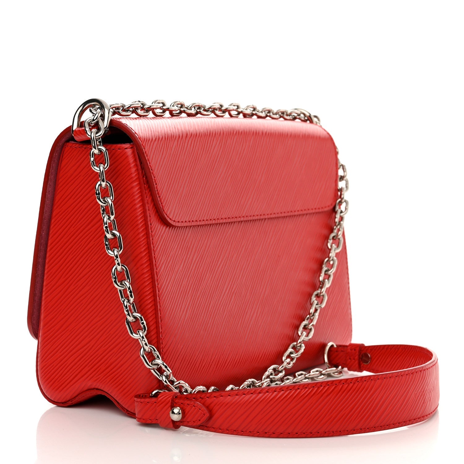 Louis Vuitton Epi Twist MM Shoulder Bag - Red