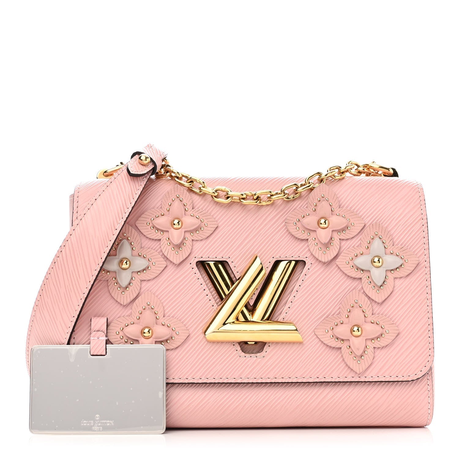 Louis Vuitton Twist MM Shoulder Bag - Pink
