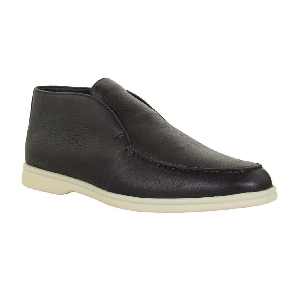 Loro Piana Open Walk Ankle Boots - Navy Blue (W000)