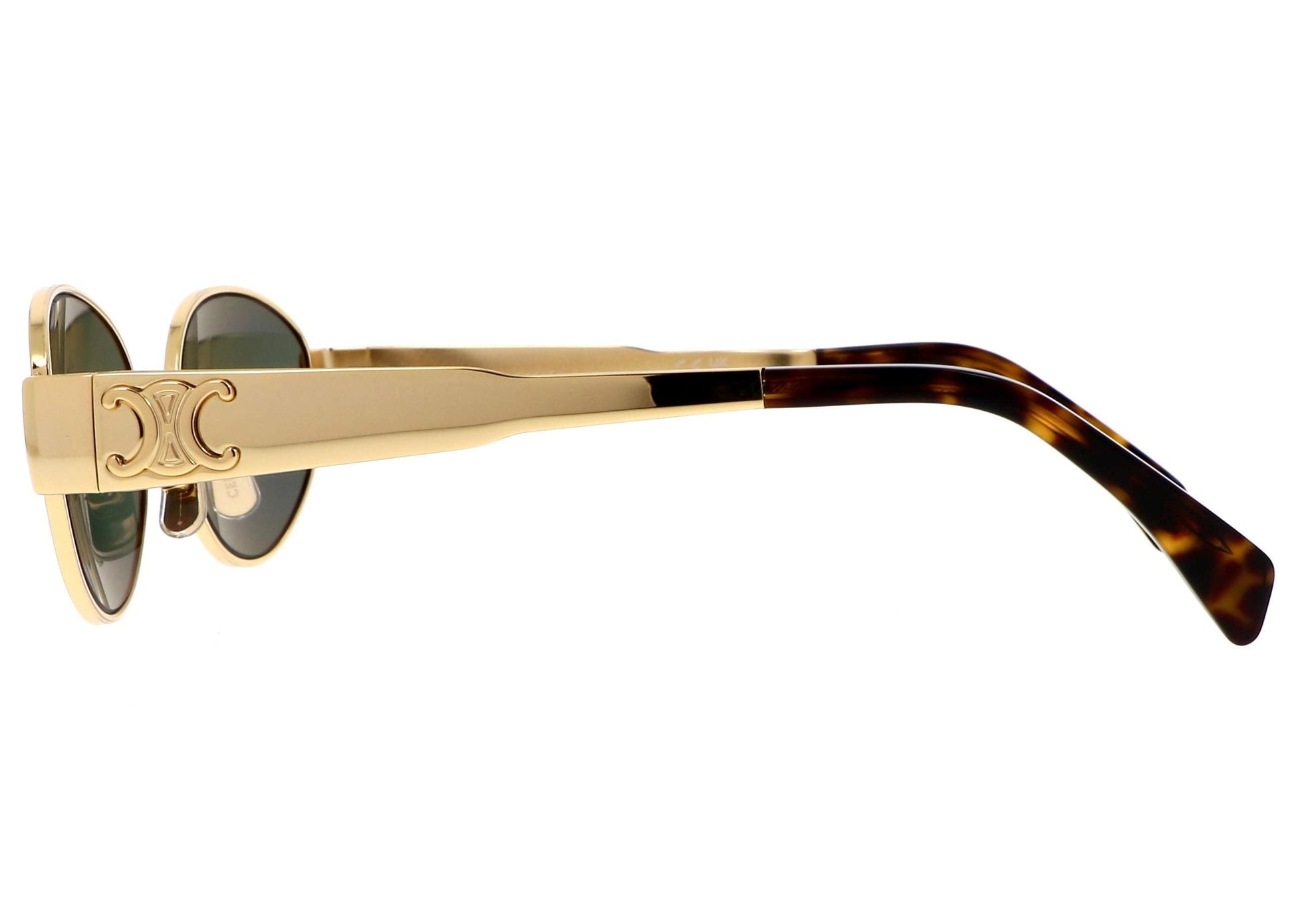 Celine CL40235 30N Triomphe Metal Gold Sunglasses