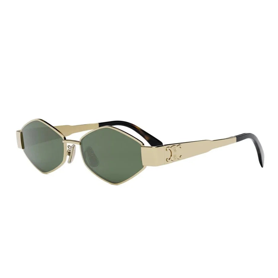 Celine CL40254 30N Triomphe Metal Gold Sunglasses
