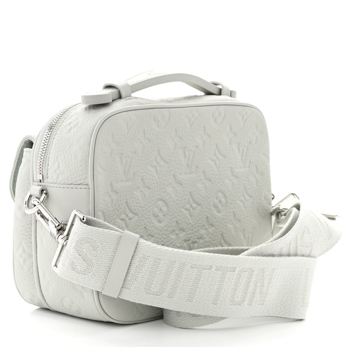 Louis Vuitton S Lock Messenger Shoulder Bag - Mineral Gray