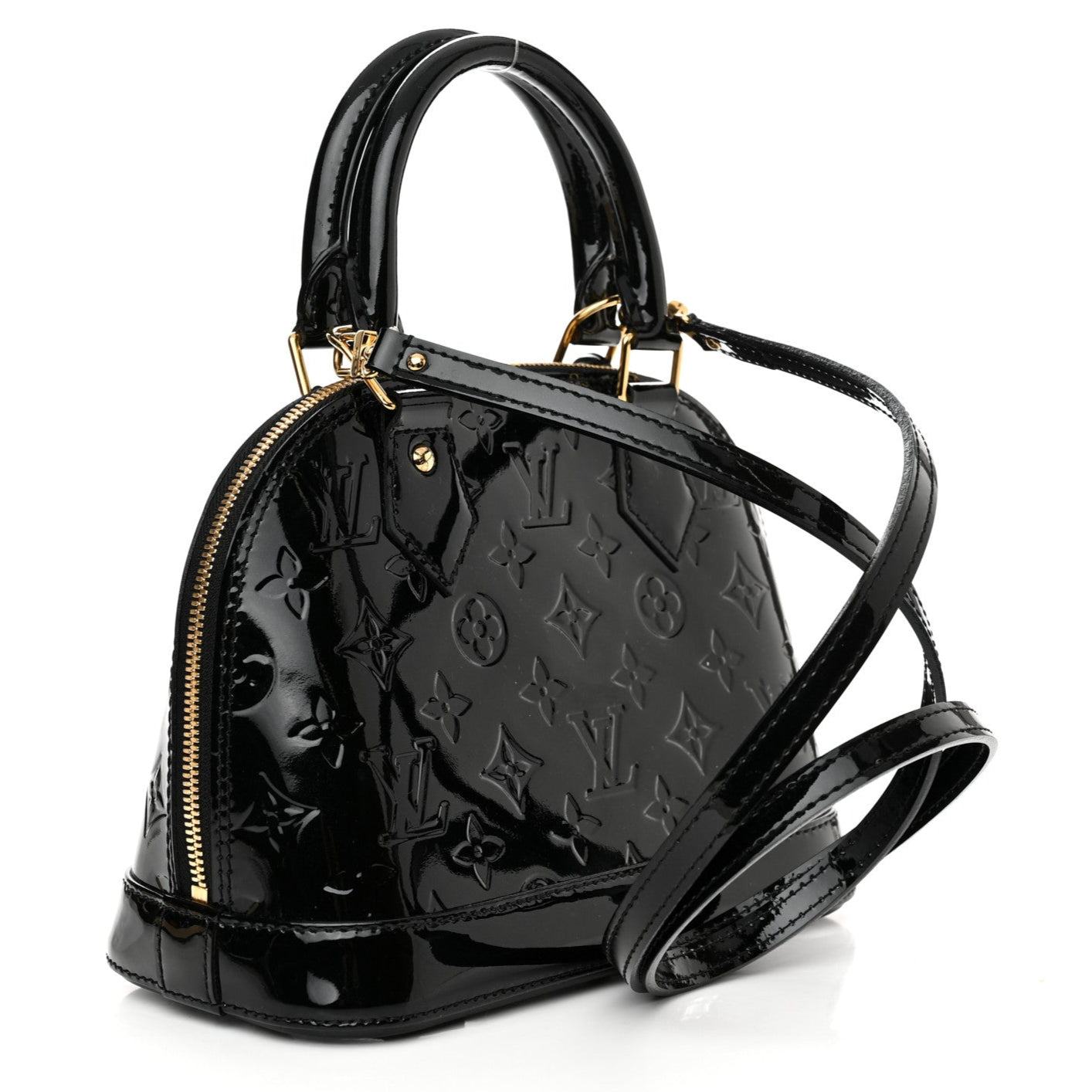 Louis Vuitton Alma BB Magnetique Handbag - Black