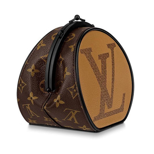 Louis Vuitton Reverse Monogram Boursicot Chain Bag  - Brown