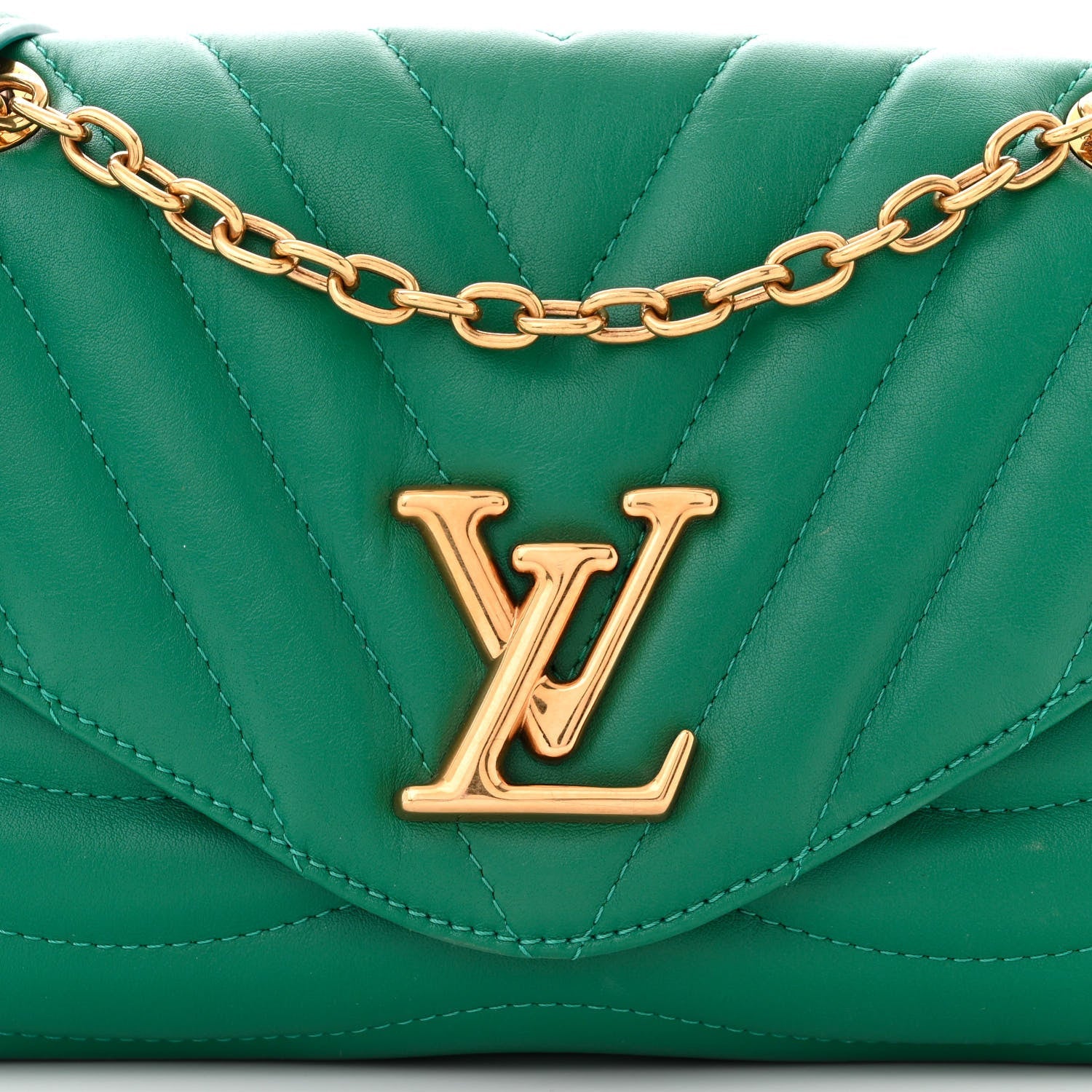 Louis Vuitton New Wave Chain Bag MM - Emerald Green