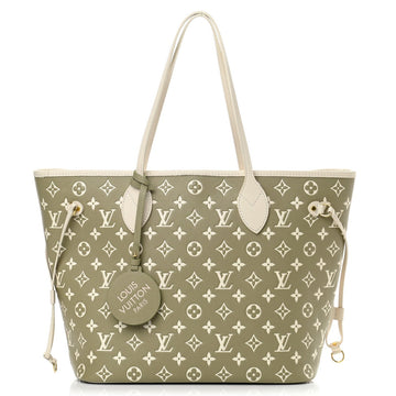 Louis Vuitton Spring In The City Neverfull MM - Khaki Beige and Cream