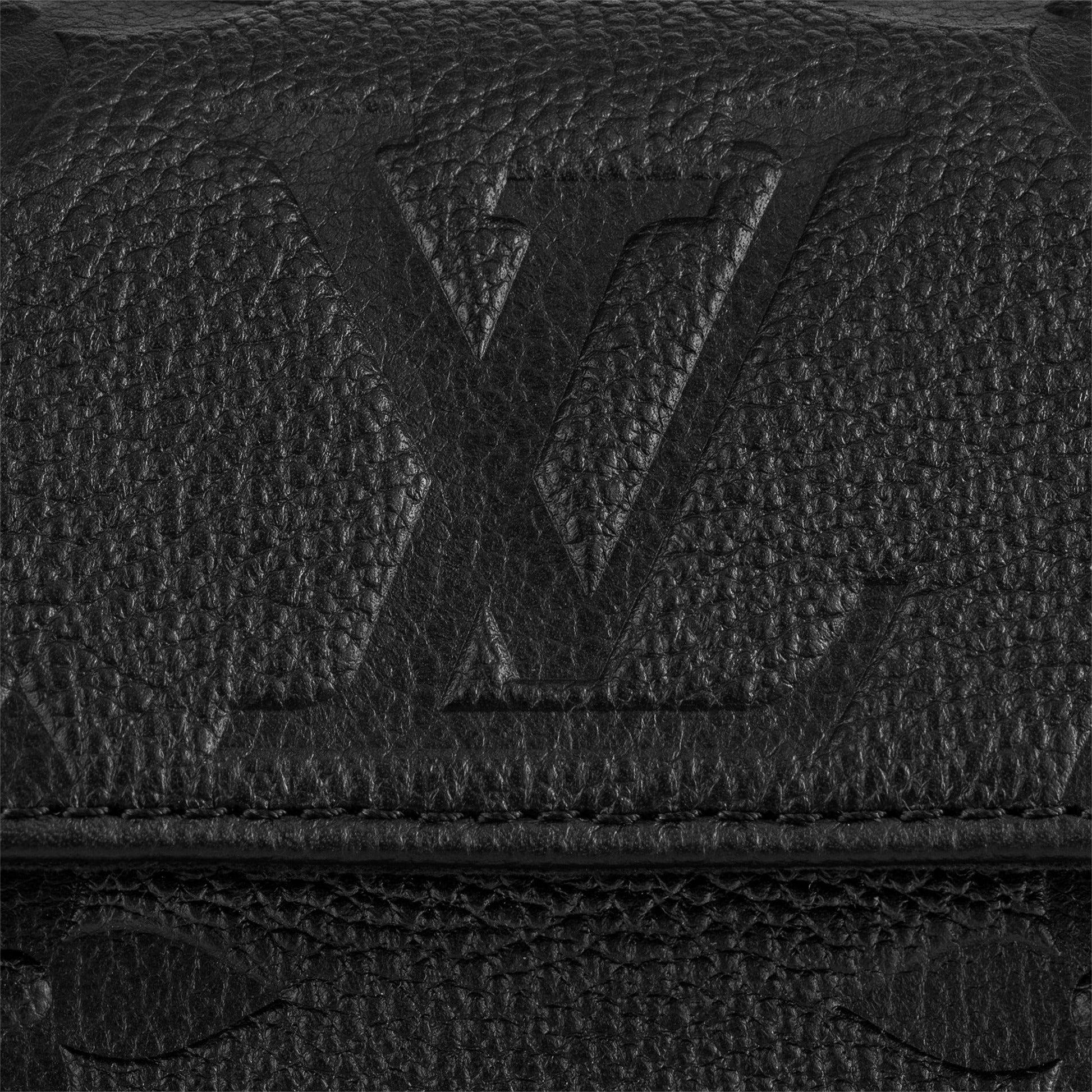 Louis Vuitton Wallet On Chain Ivy Clutch - Black
