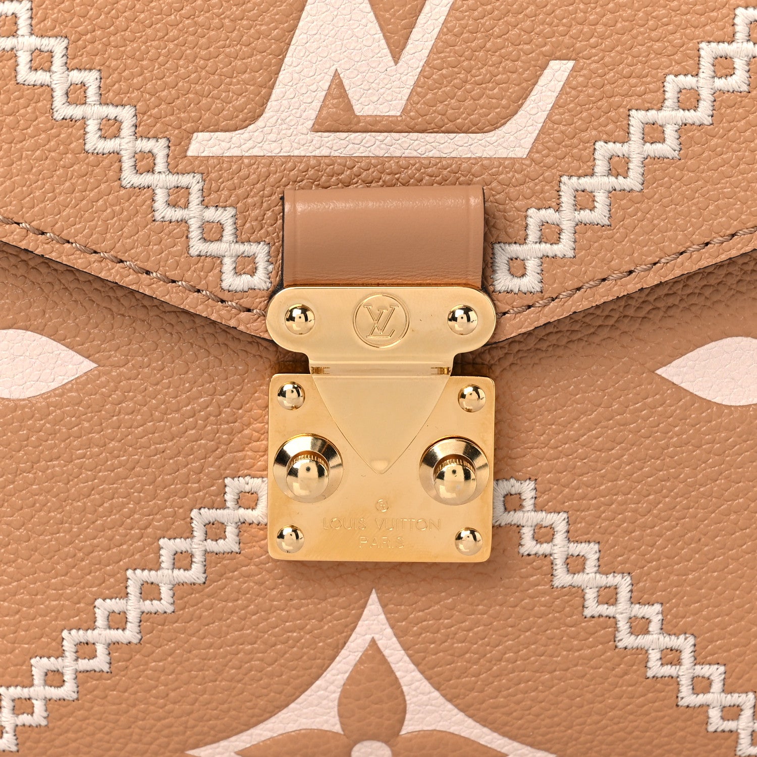 Louis Vuitton Pochette Métis Satchel Bag - Arizona Brown