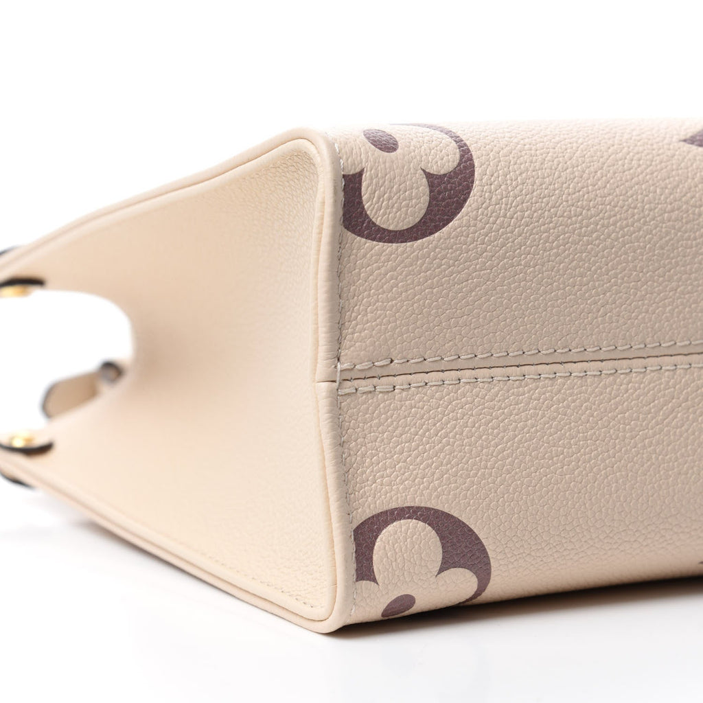 Louis Vuitton OnTheGo PM Handbag - Creme Bois De Rose