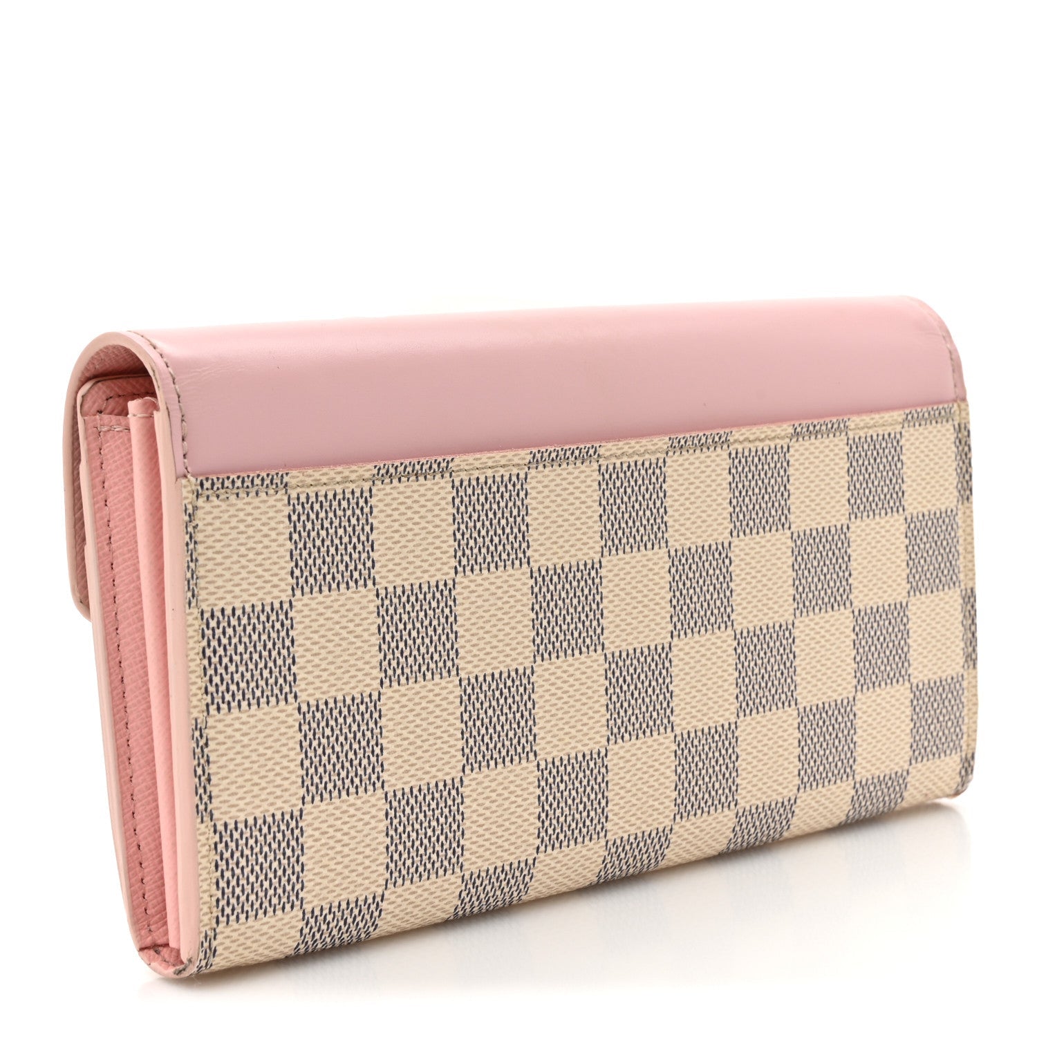 Louis Vuitton Pochette Félicie Damier Wallet - Azur Pink