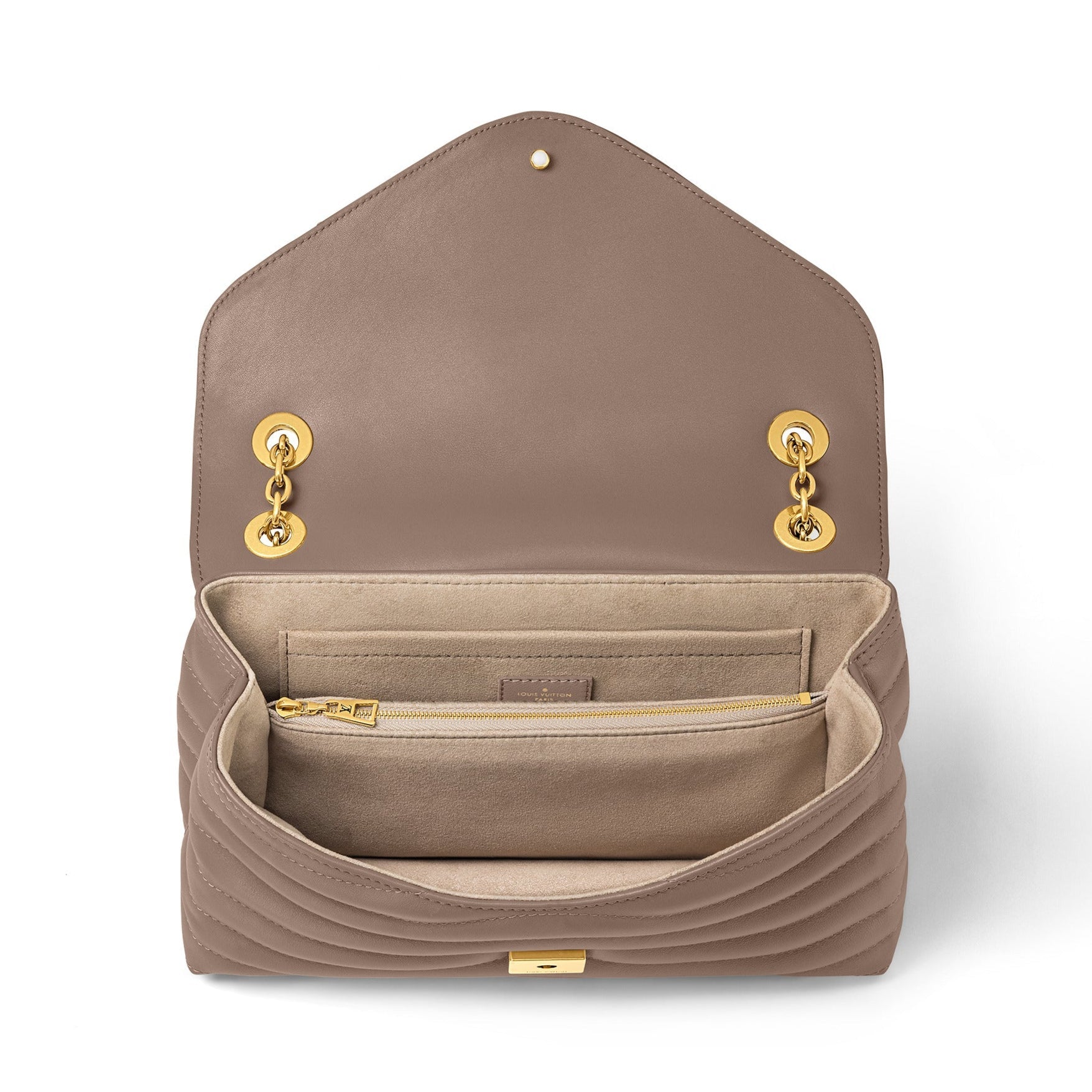 Louis Vuitton New Wave Chain Bag MM - Taupe