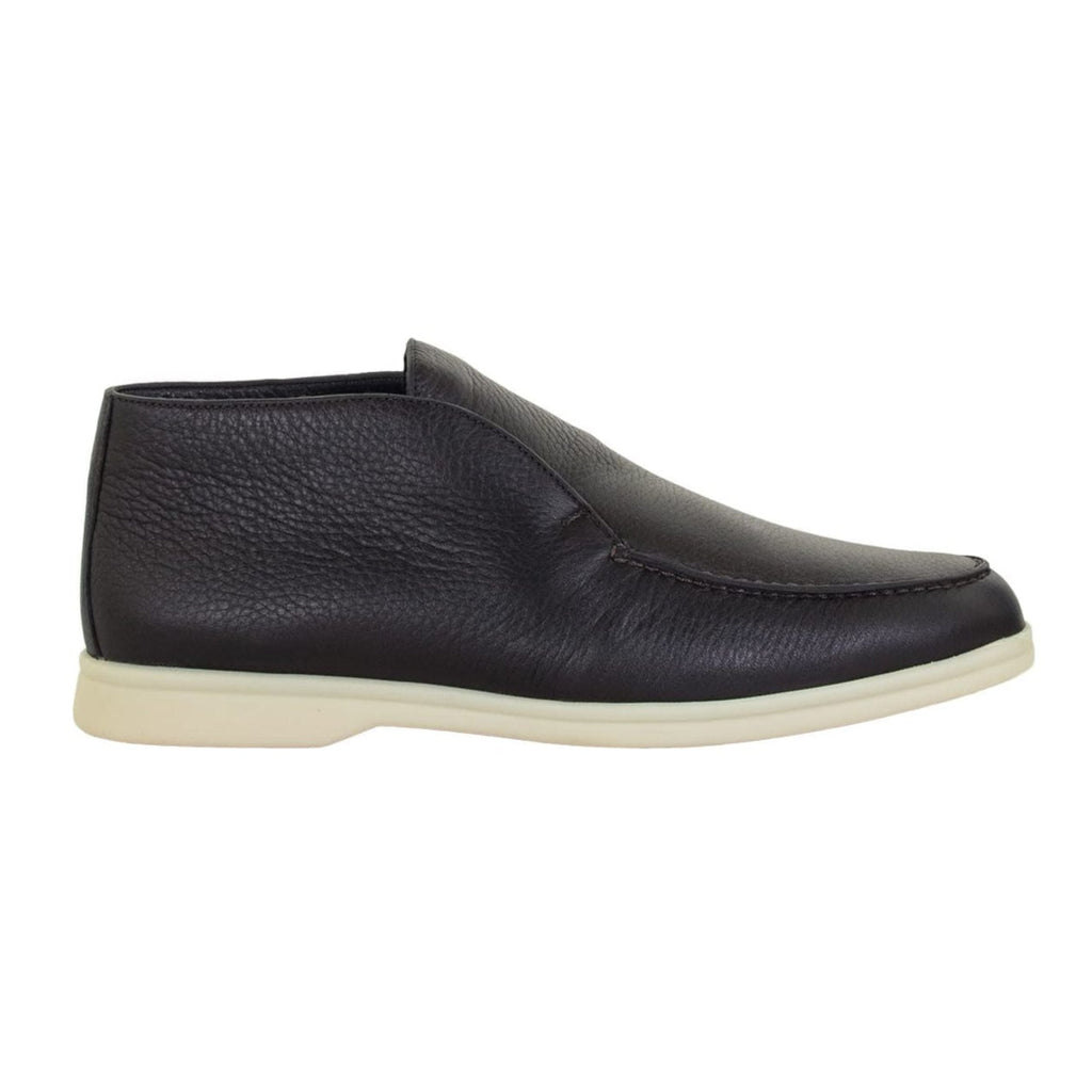 Loro Piana Open Walk Ankle Boots - Navy Blue (W000)