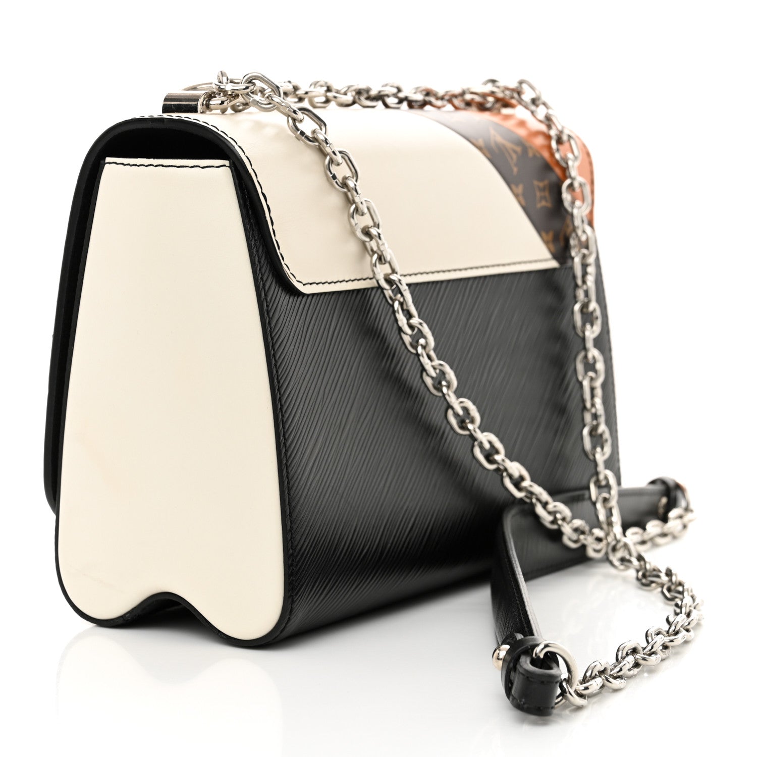 Louis Vuitton Twist MM Shoulder Bag - Monogram Black