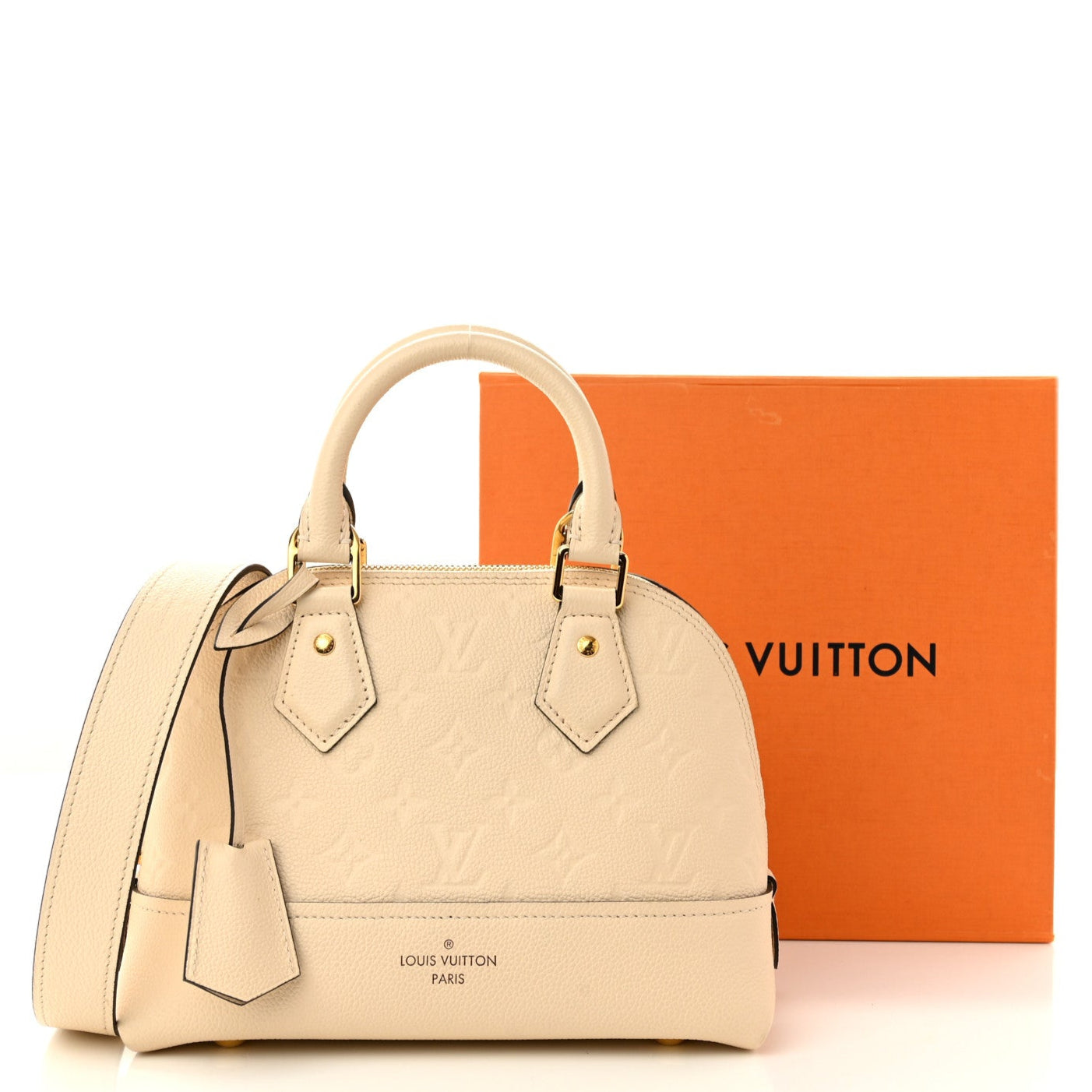 Louis Vuitton Empreinte Neo Alma BB Handbag - Creme