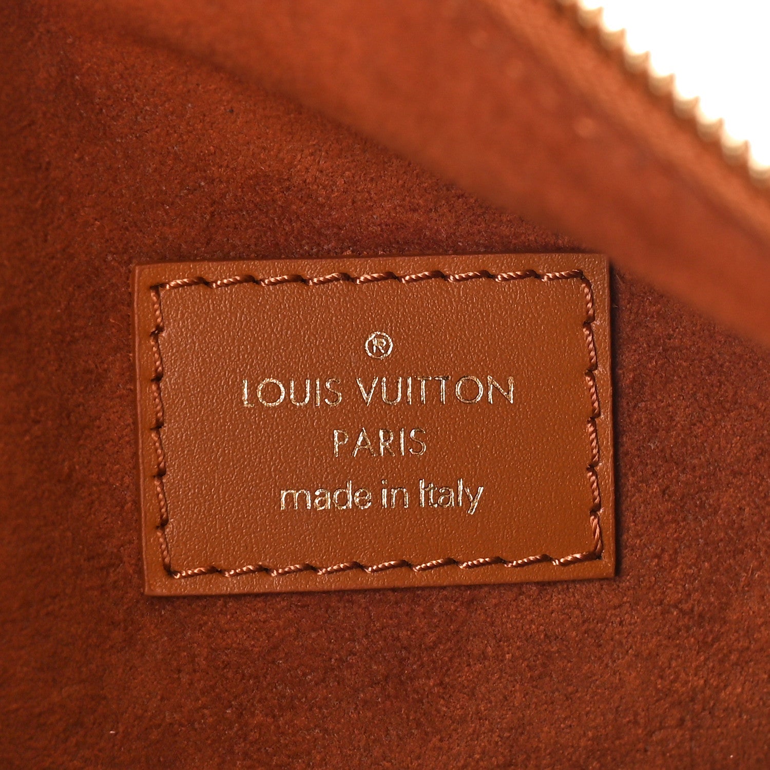 Louis Vuitton Side Trunk MM Clutch - Tan